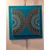 Tableau Carre.mandala.dot.bleumarron.v3