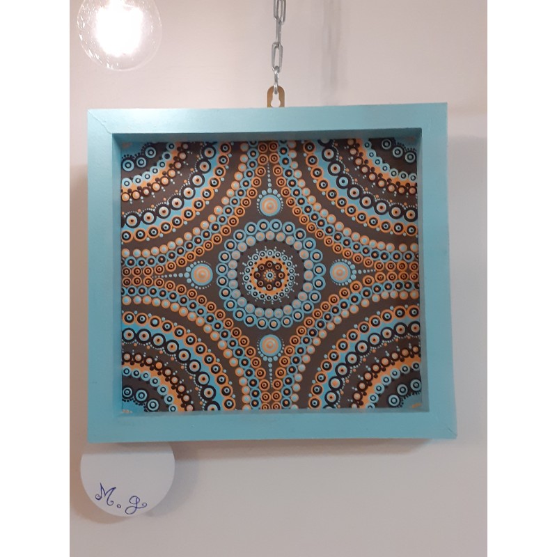 TC .25/25cm.V3.mandala.dotpainting.Mandagame TC .25/25cm.V3.mandala.dotpainting.Mandagame