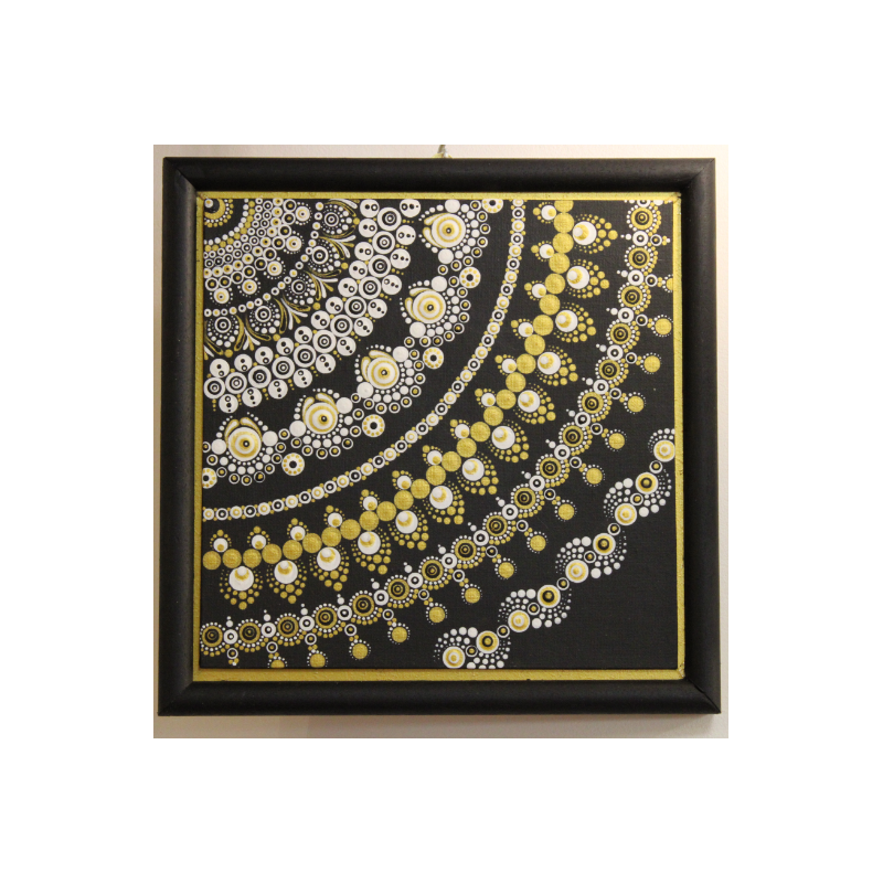 Tableau Carre.mandala.dotpainting.NDB..v3 Tableau Carre.mandala.dotpainting.NDB..v3