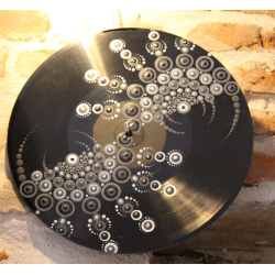 skbl vynil blanc gris double spirale