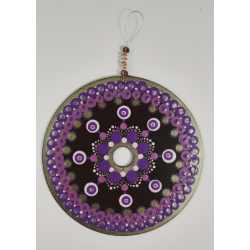 CD une face violet doré