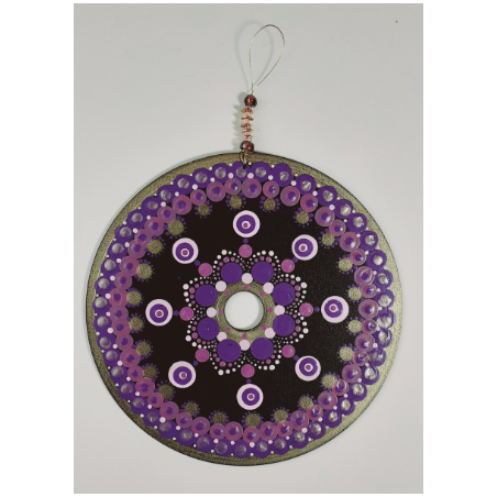 CD une face violet doré