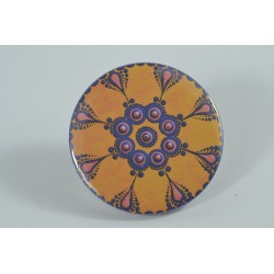 Broche.Dot painting.mandala.TCOB.V3